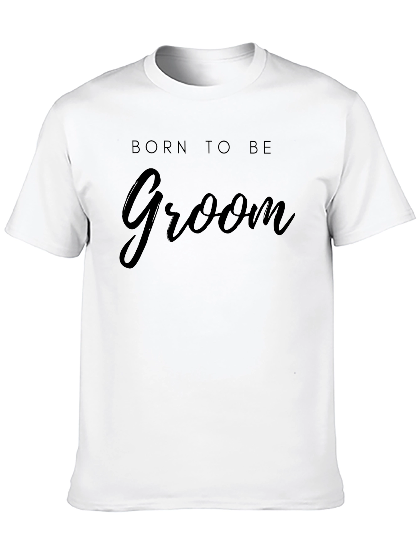 Born to Be Groom T-Shirt - Wedding Apparel