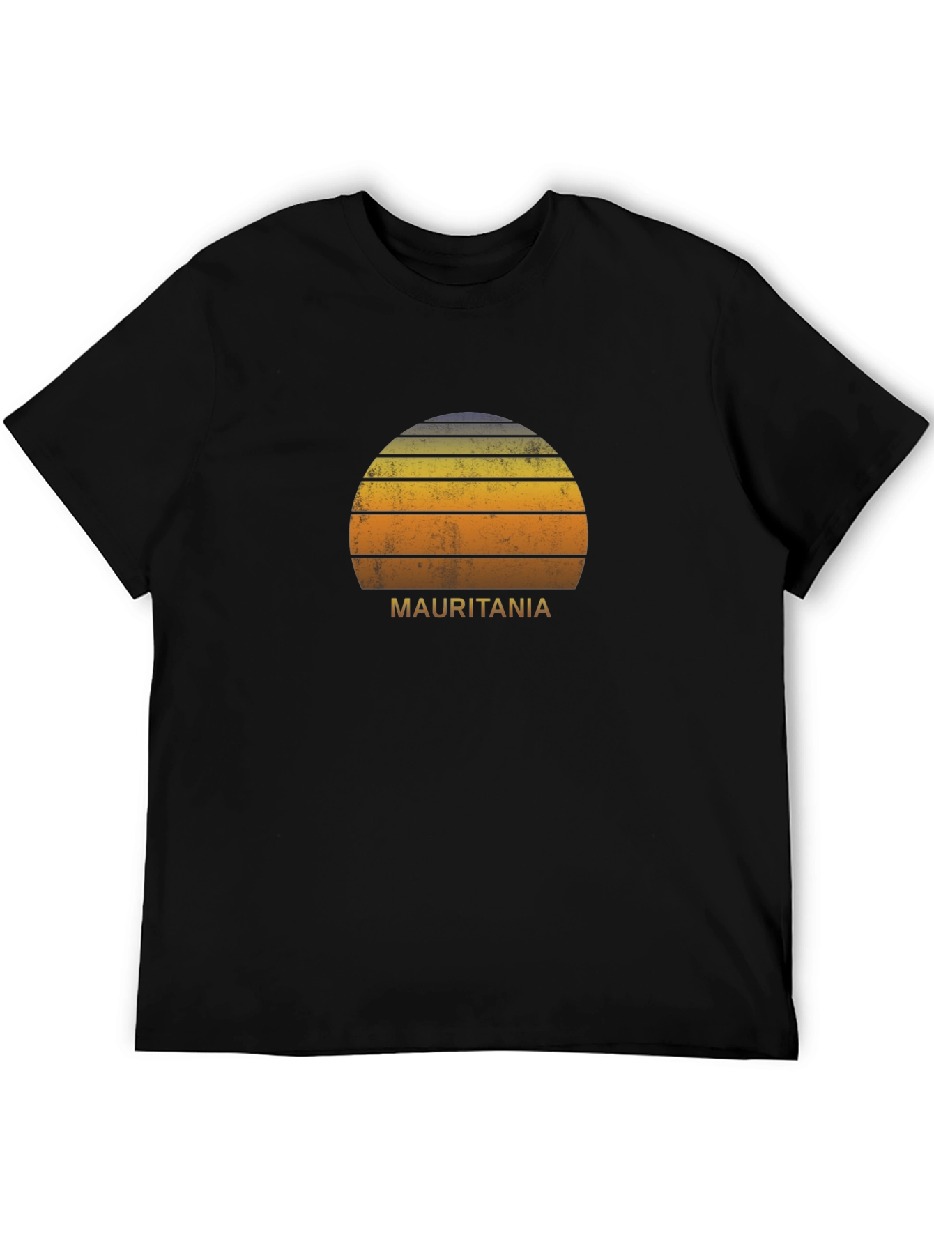 Retro Mauritania Sunset T-Shirt