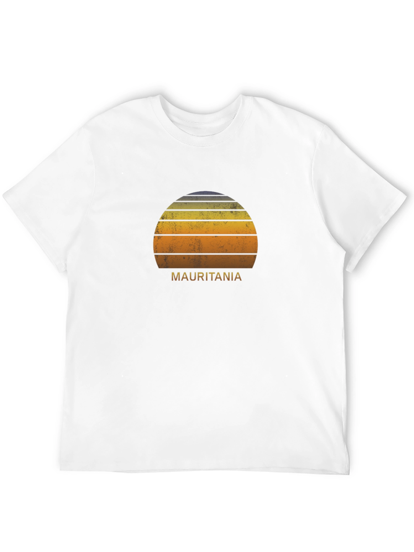 Retro Mauritania Sunset T-Shirt