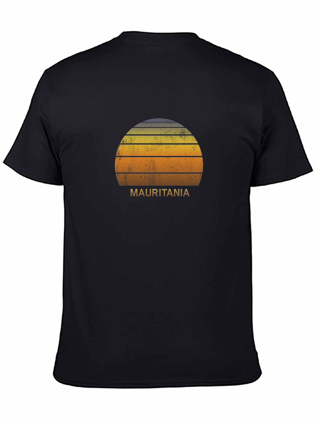 Retro Mauritania Sunset T-Shirt