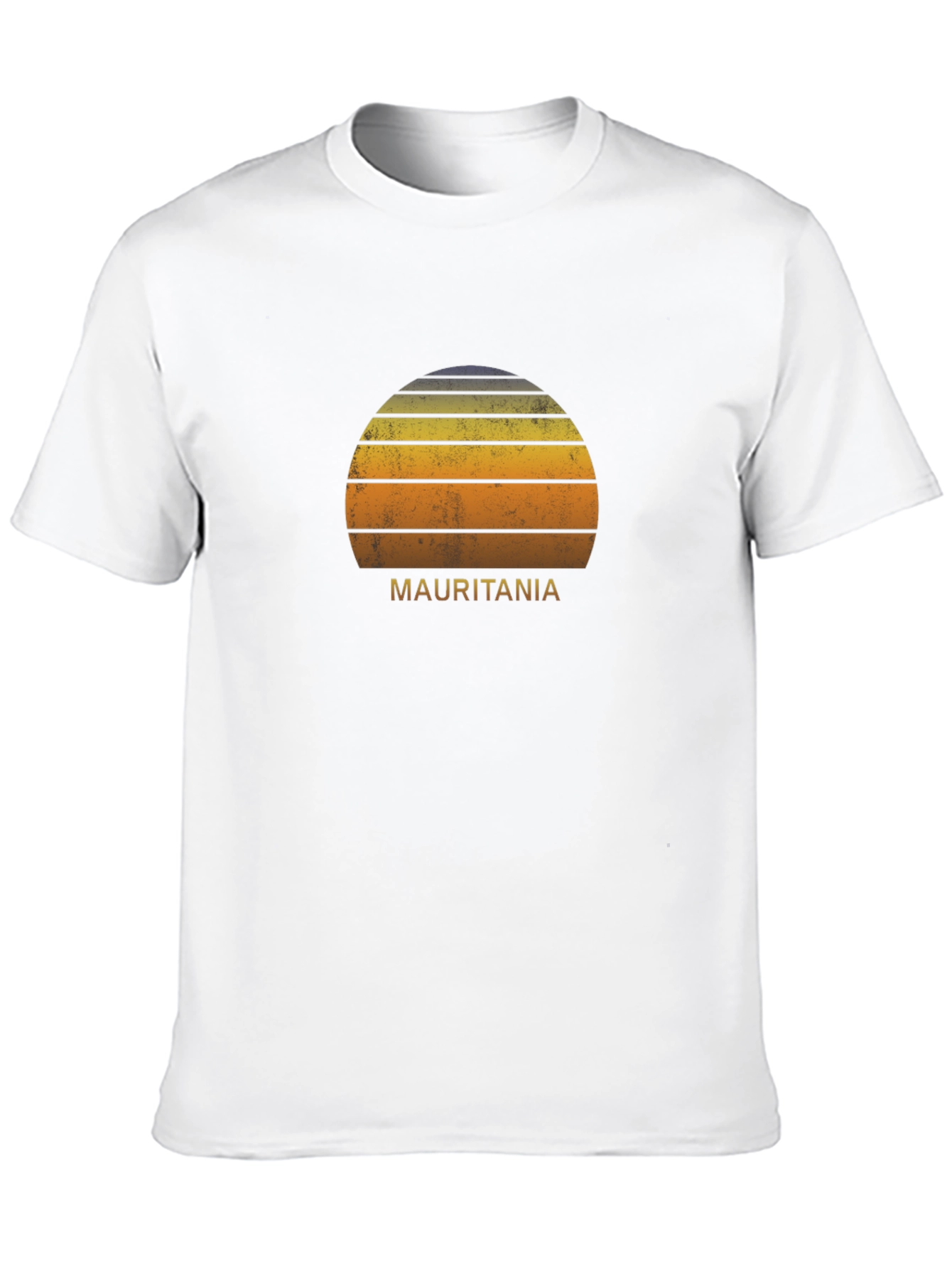 Retro Mauritania Sunset T-Shirt