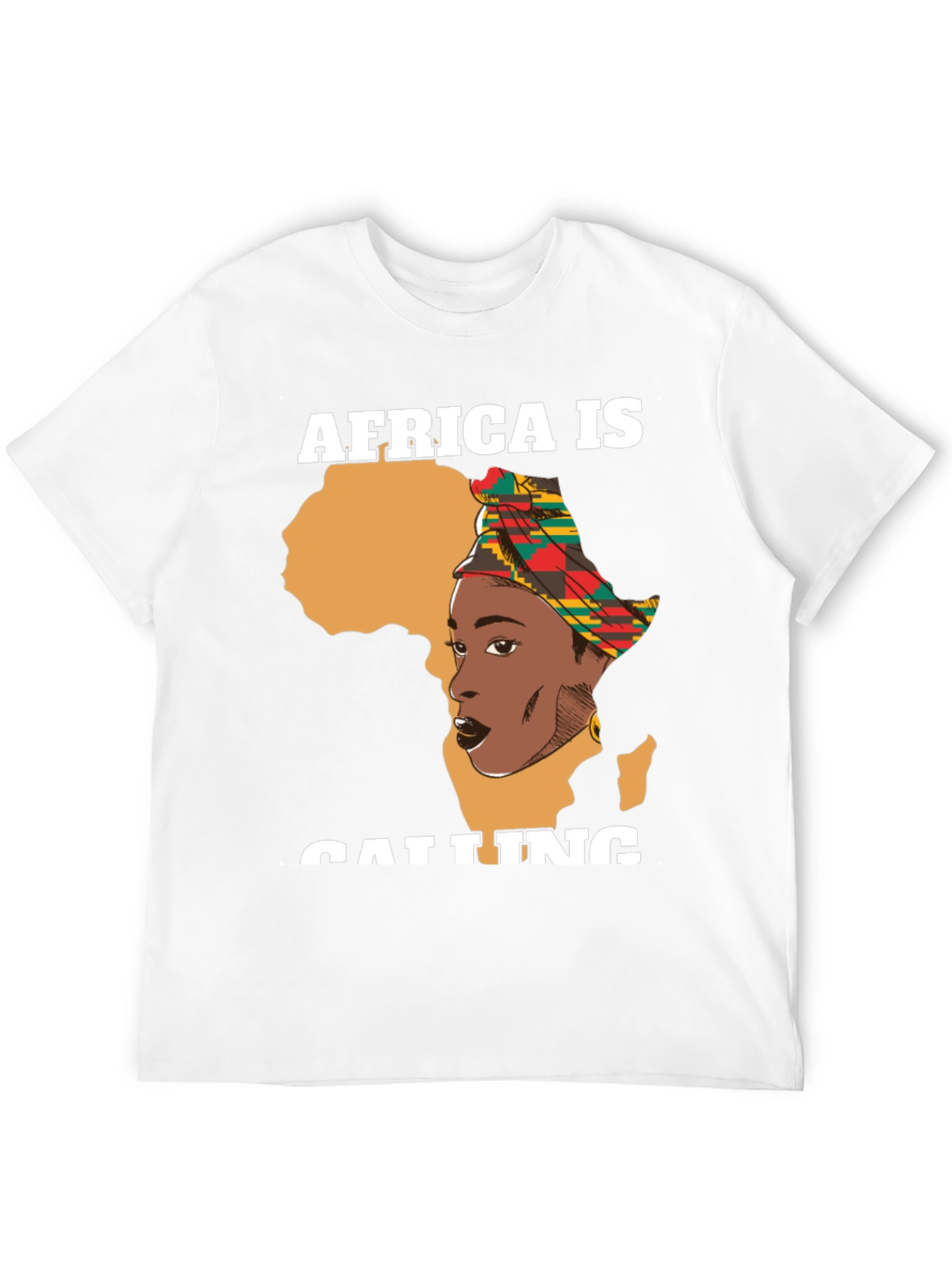Africa is Calling Black T-Shirt