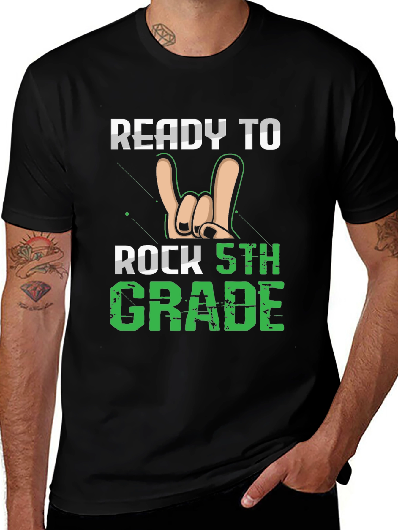 Ready To Rock 5th Grade T-Shirt
