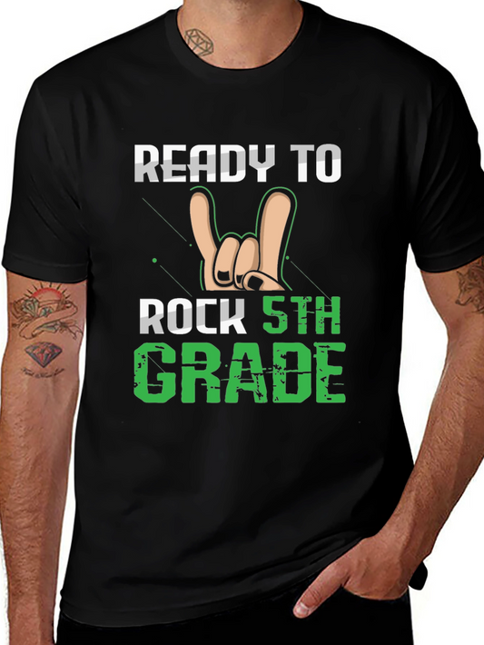Ready To Rock 5th Grade T-Shirt