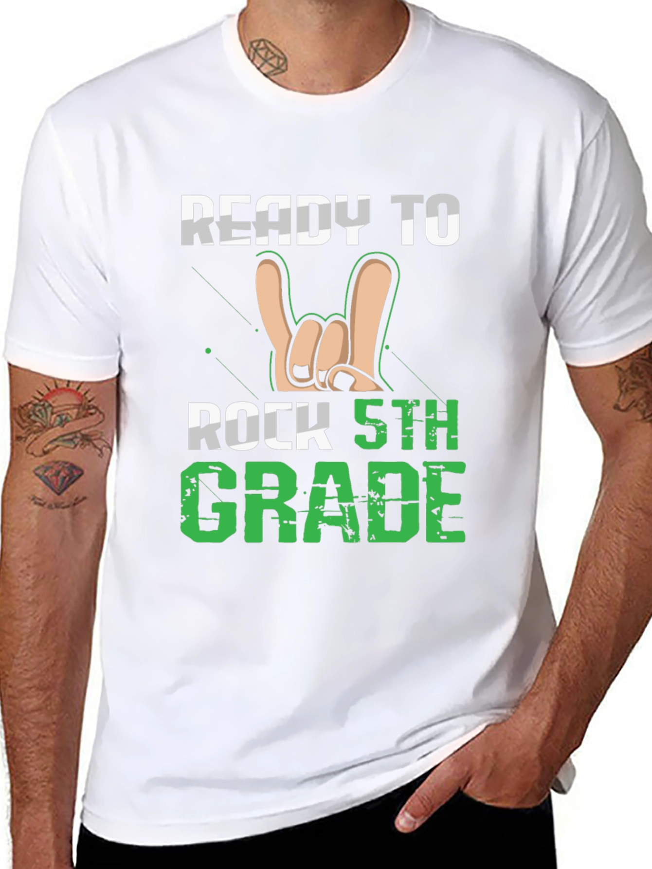 Ready To Rock 5th Grade T-Shirt