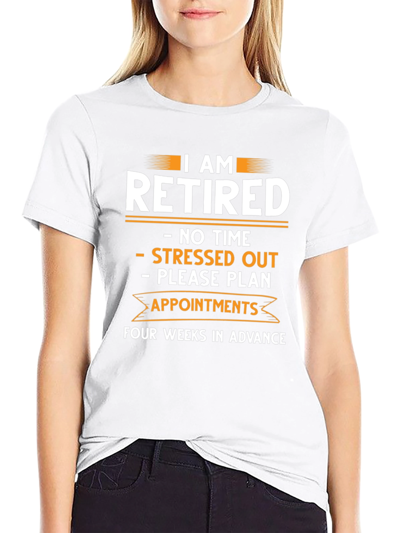 Retired T-Shirt: No Time No Stress Plan Ahead!