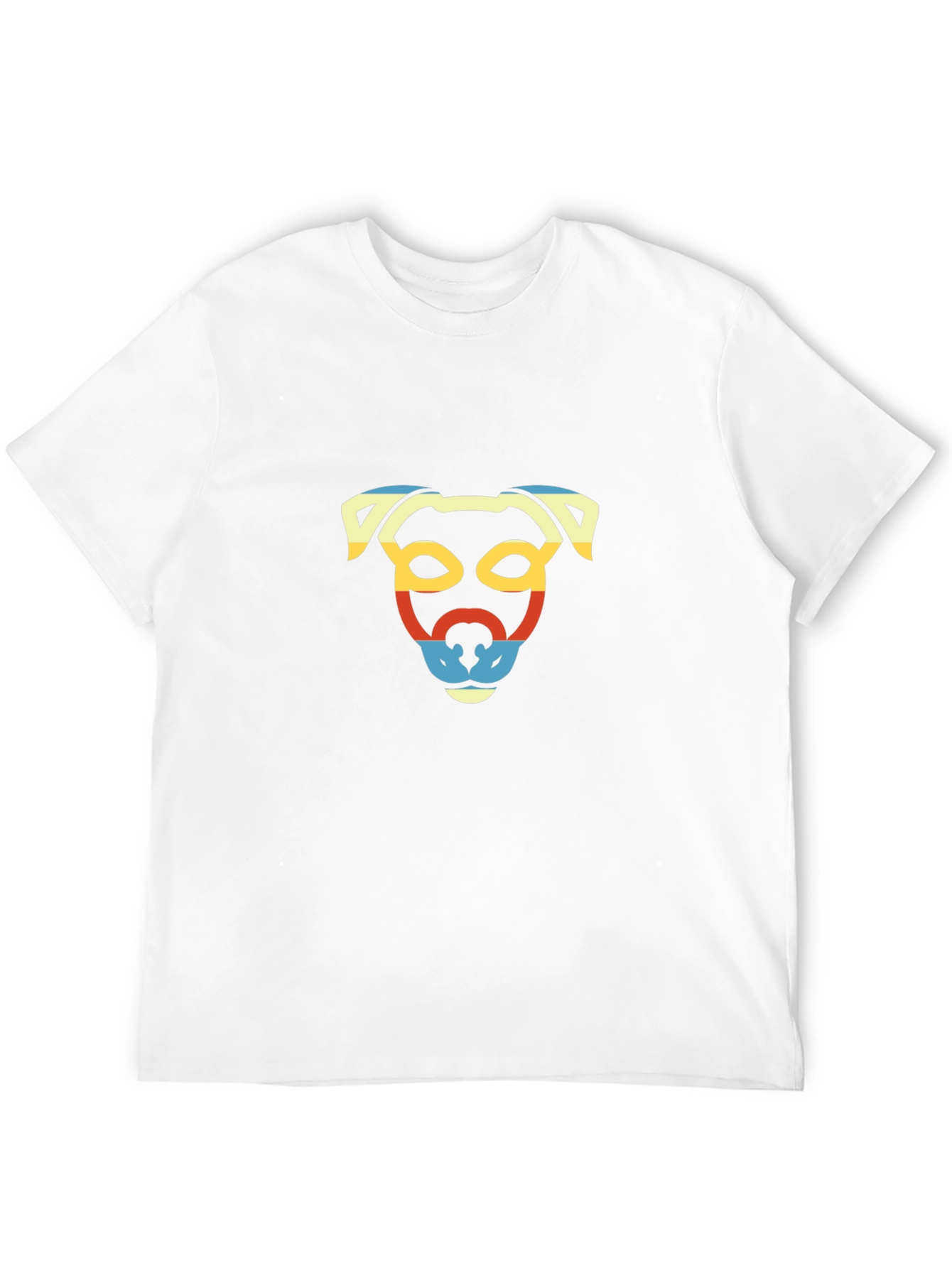 Retro Dog Graphic Tee - Stylish Unisex Cotton T-Shirt