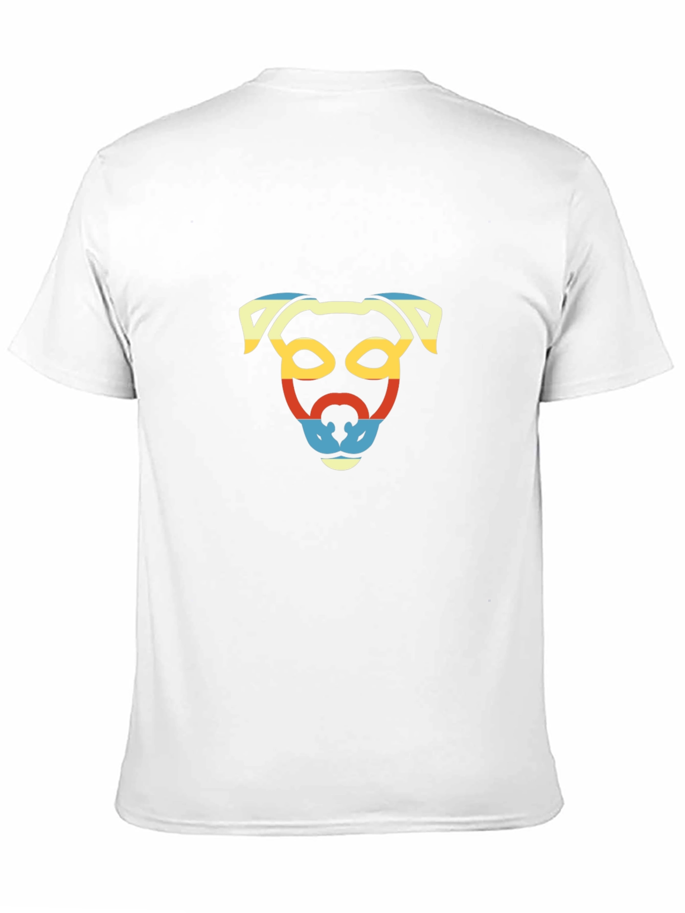 Retro Dog Graphic Tee - Stylish Unisex Cotton T-Shirt