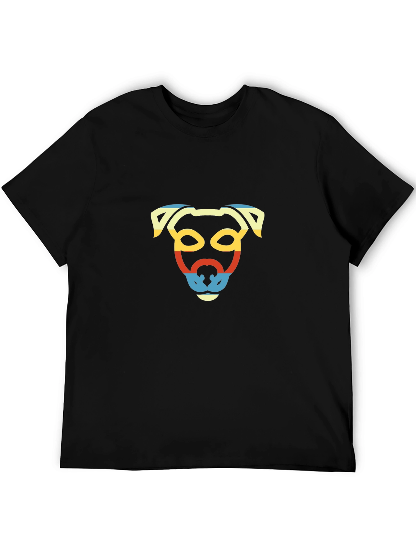 Retro Dog Graphic Tee - Stylish Unisex Cotton T-Shirt