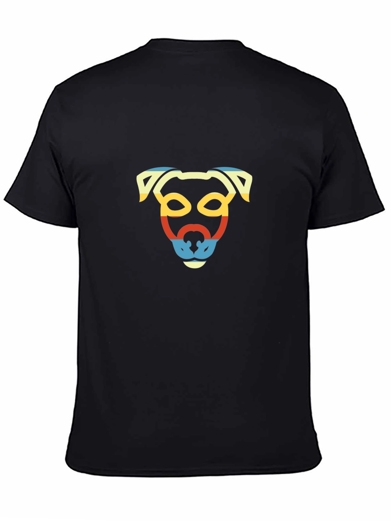 Retro Dog Graphic Tee - Stylish Unisex Cotton T-Shirt