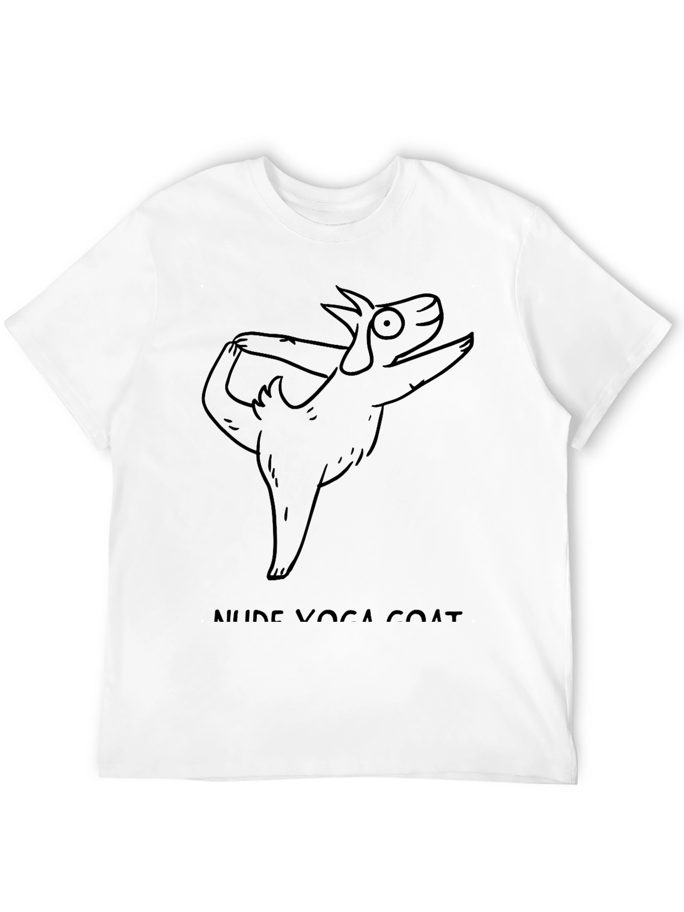 Yoga Goat T-Shirt - Unique Graphic Tee
