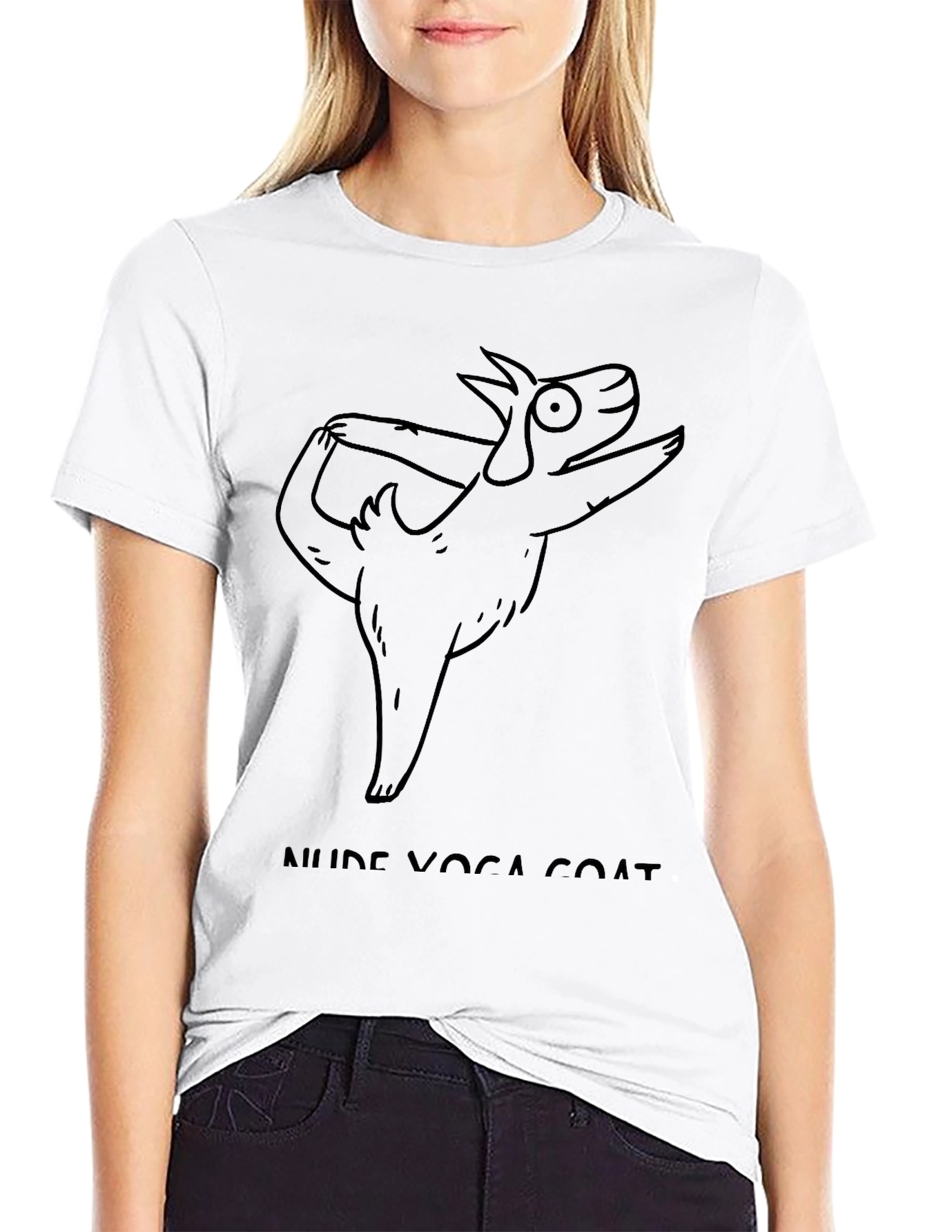 Yoga Goat T-Shirt - Unique Graphic Tee