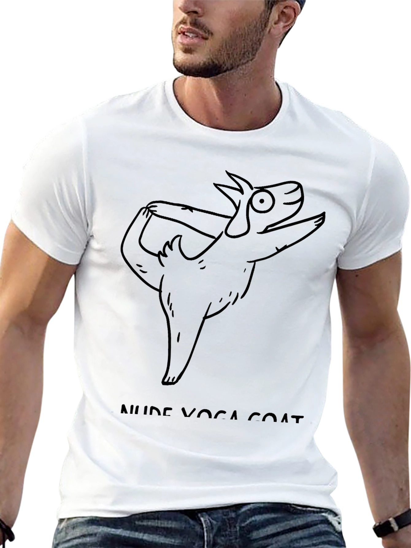Yoga Goat T-Shirt - Unique Graphic Tee