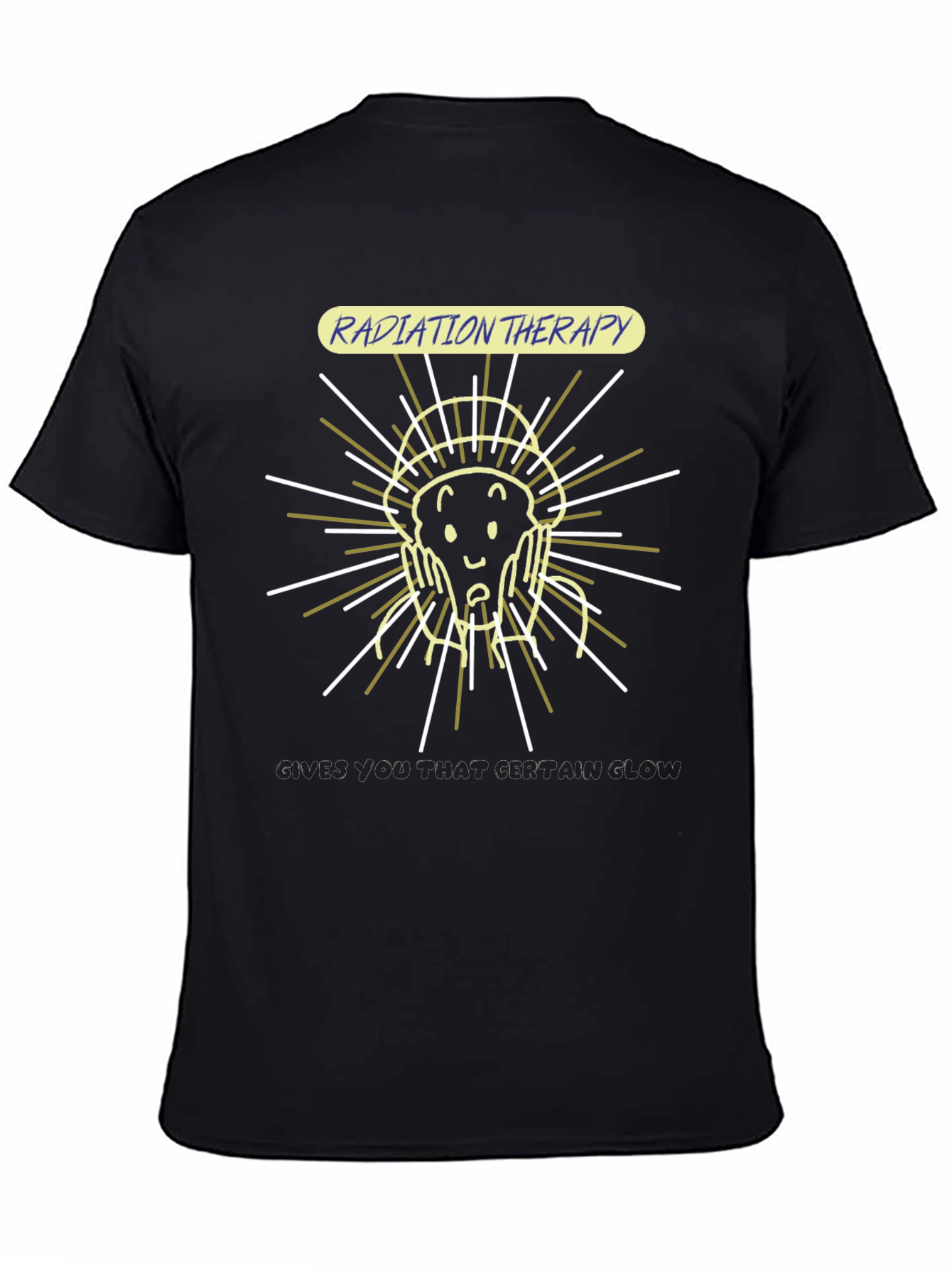 Radiation Therapy Glow T-Shirt - Funny Graphic Tee