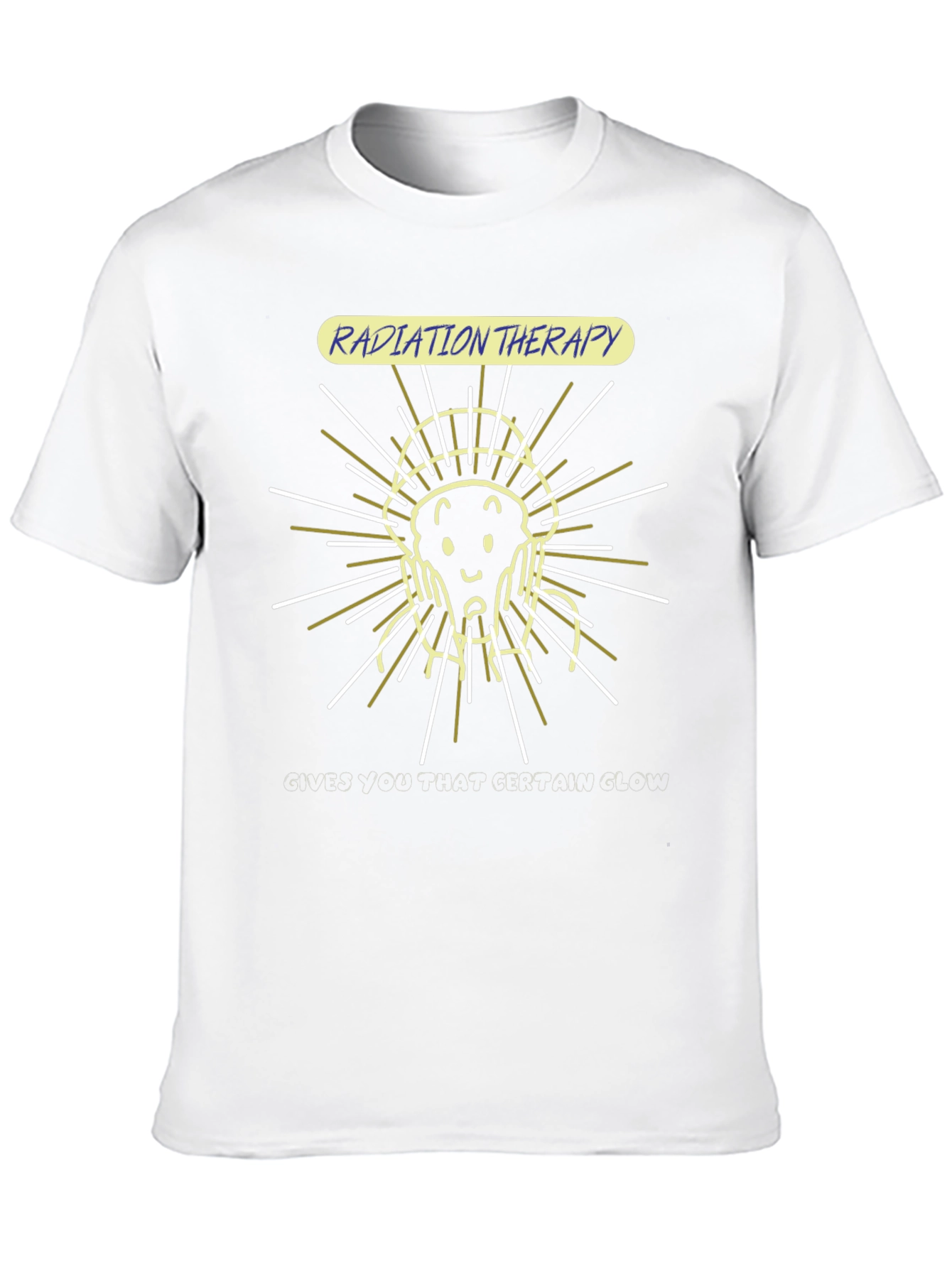 Radiation Therapy Glow T-Shirt - Funny Graphic Tee