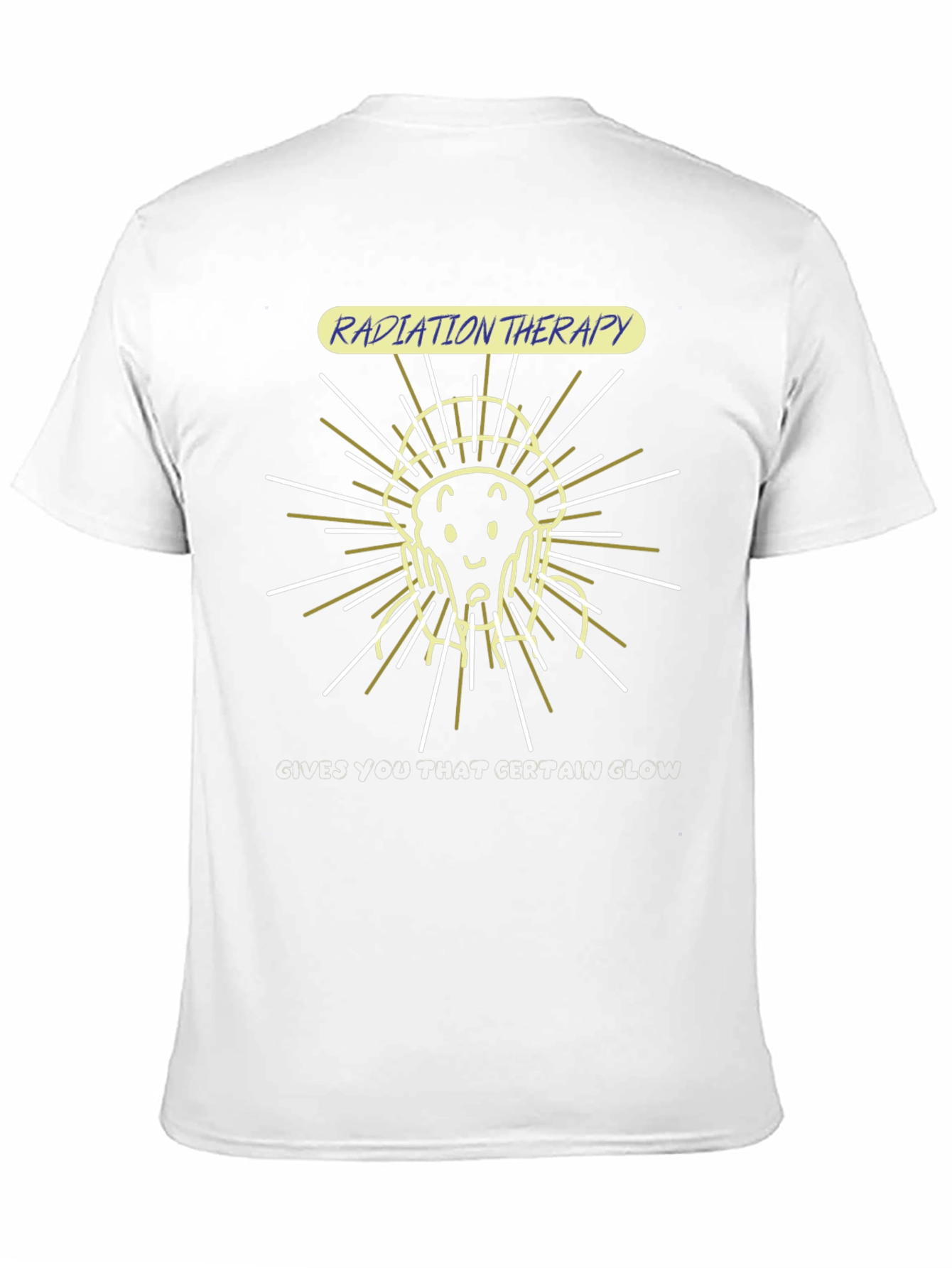 Radiation Therapy Glow T-Shirt - Funny Graphic Tee