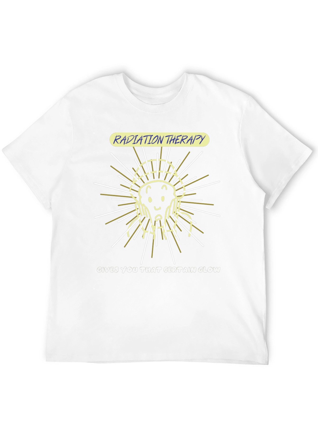 Radiation Therapy Glow T-Shirt - Funny Graphic Tee