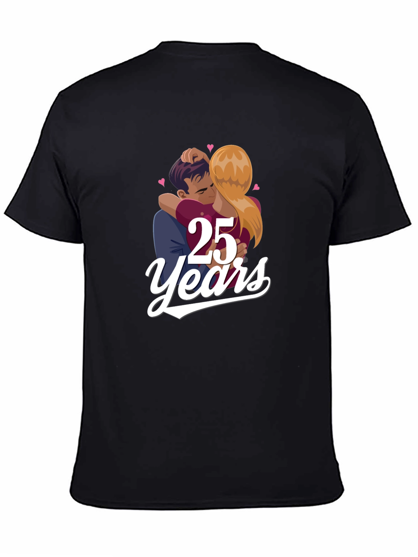 25th Anniversary Couple Graphic Tee