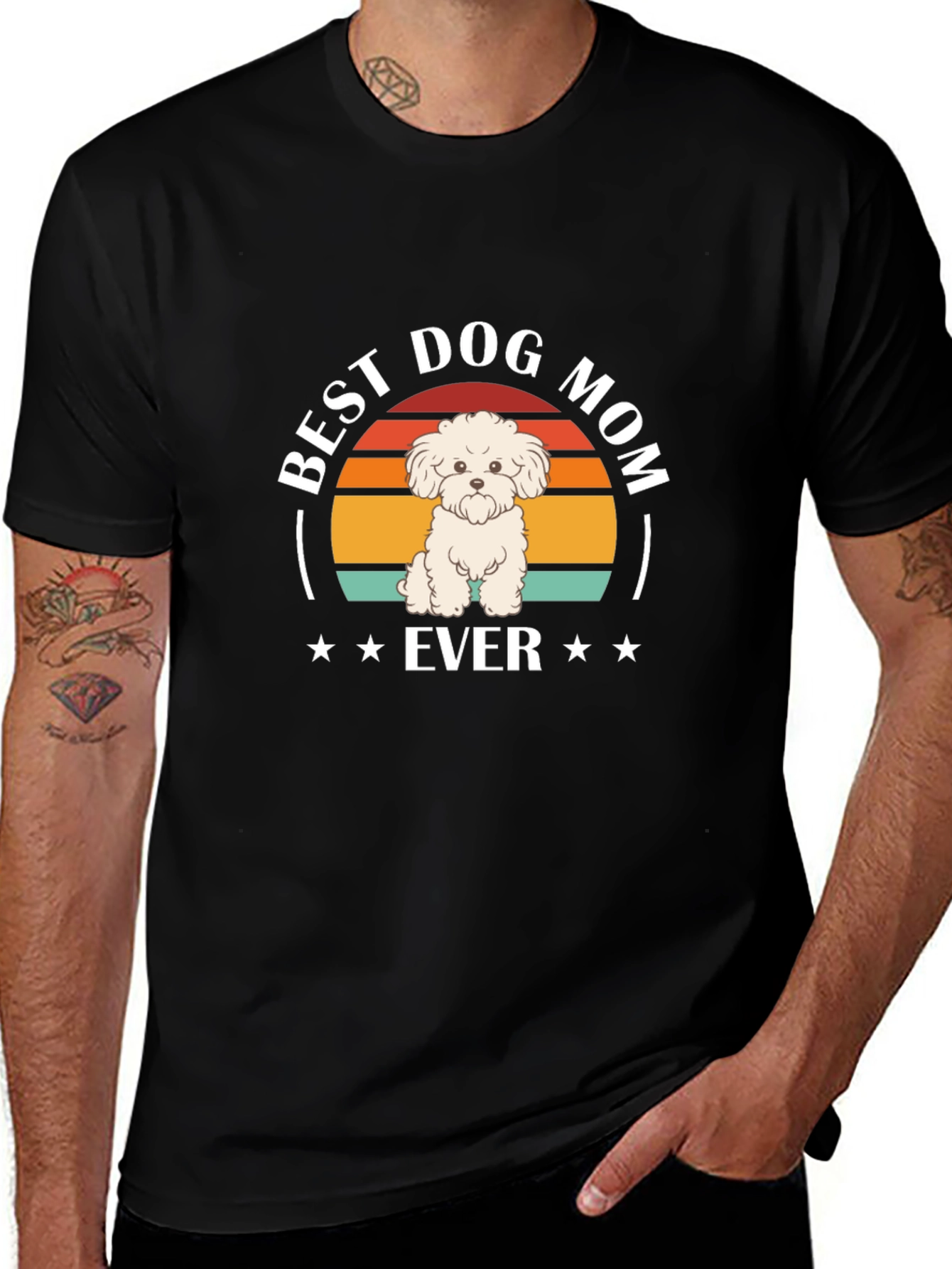 Best Dog Mom Ever Graphic Tee