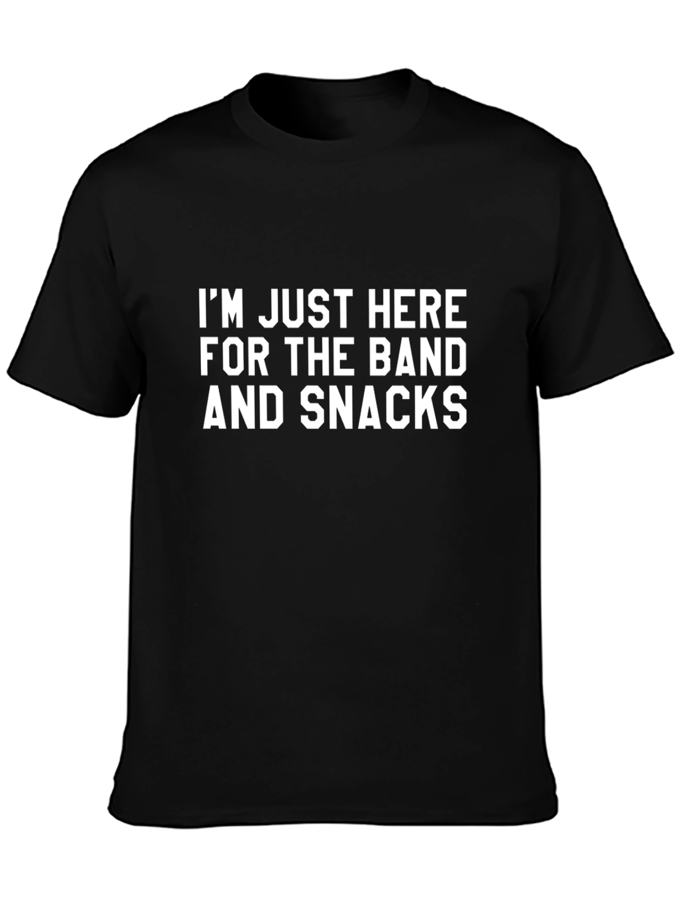 Band & Snacks T-Shirt: Funny Music Lover Tee