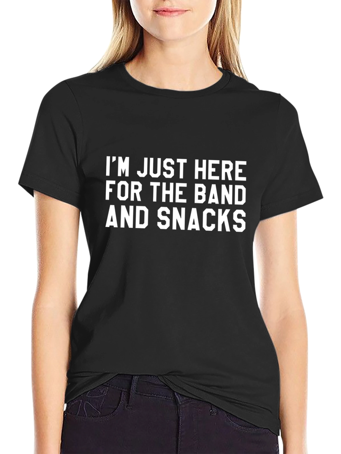 Band & Snacks T-Shirt: Funny Music Lover Tee