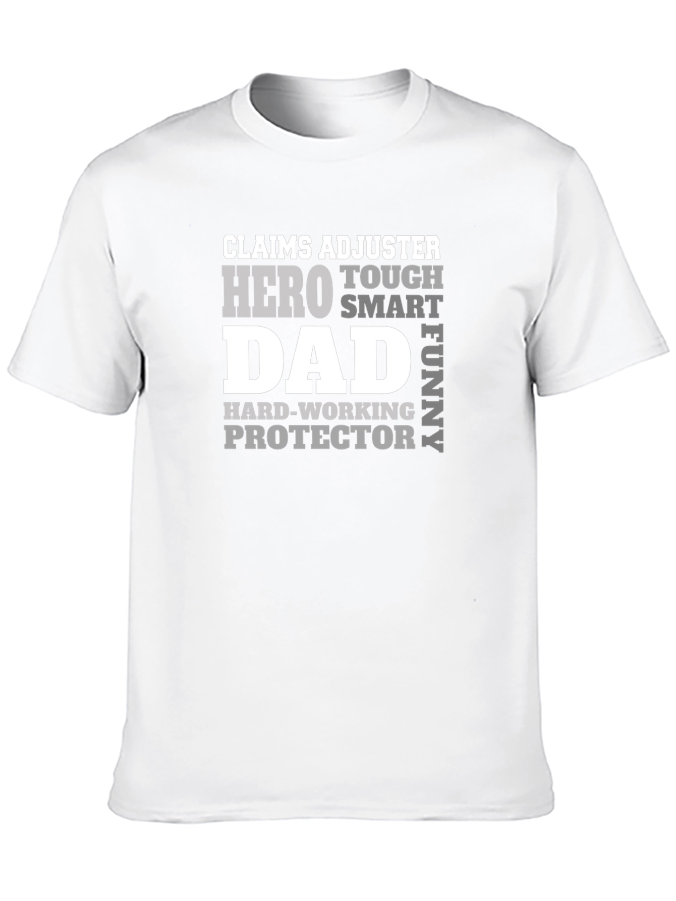 Claims Adjuster Dad Hero T-Shirt