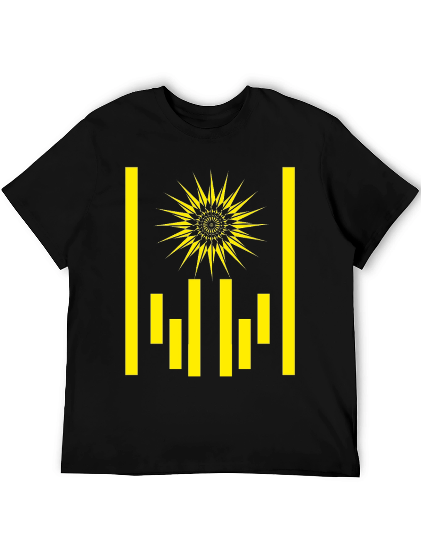 Abstract Geometric Graphic T-Shirt