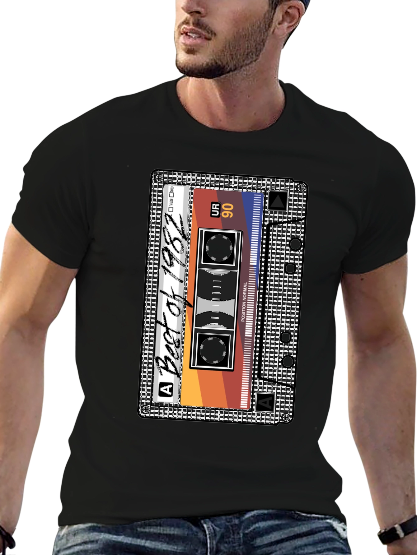 Best of 1982 Cassette Tape Graphic T-Shirt