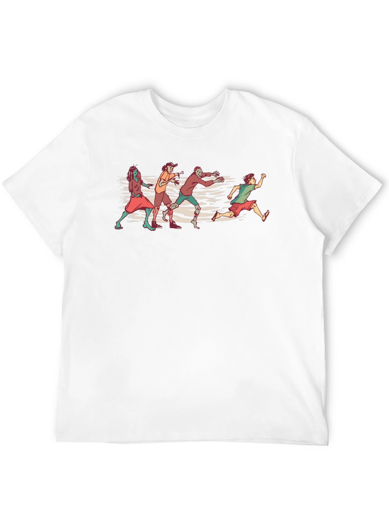 Zombie Chase Graphic Tee