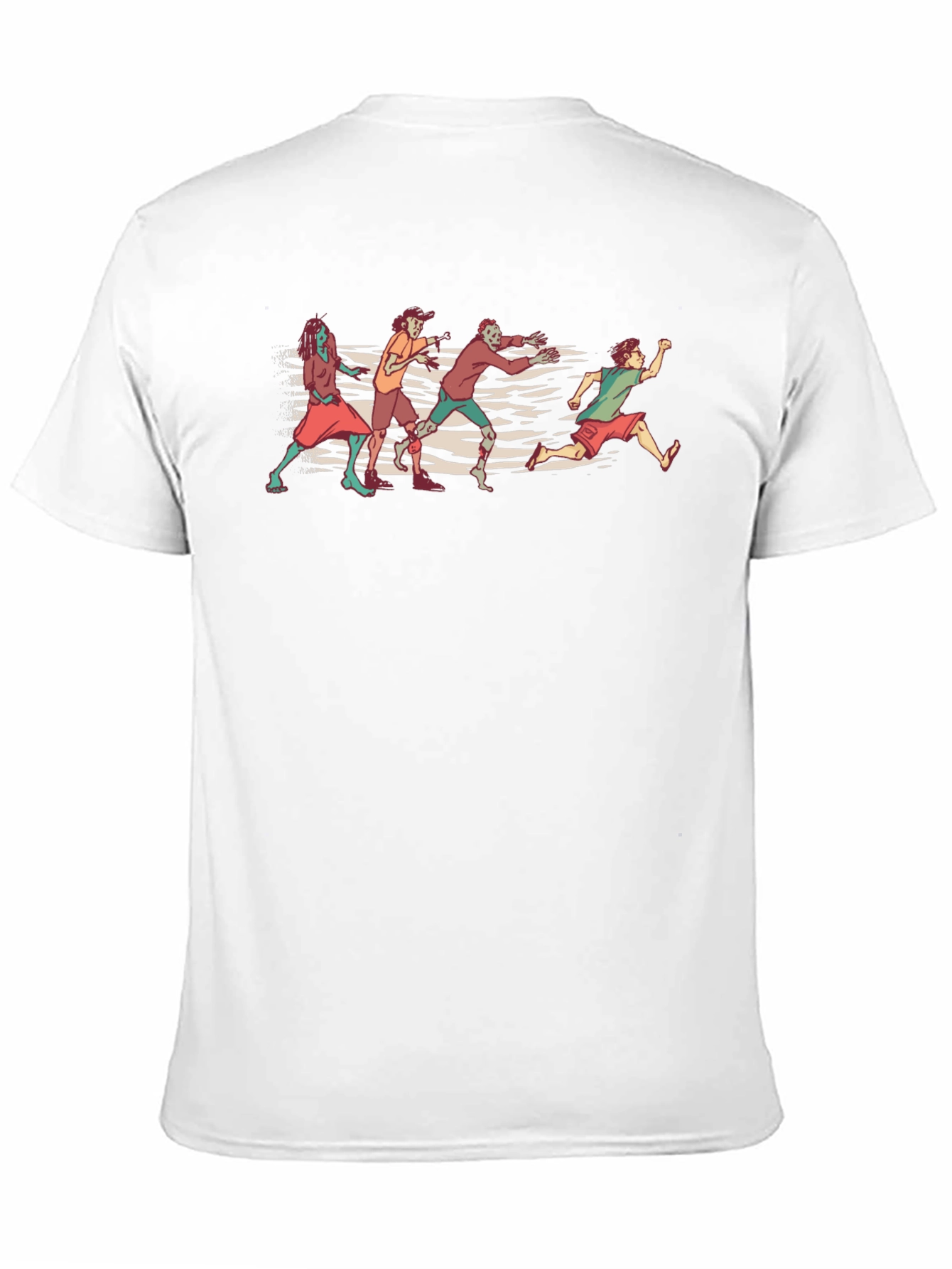 Zombie Chase Graphic Tee