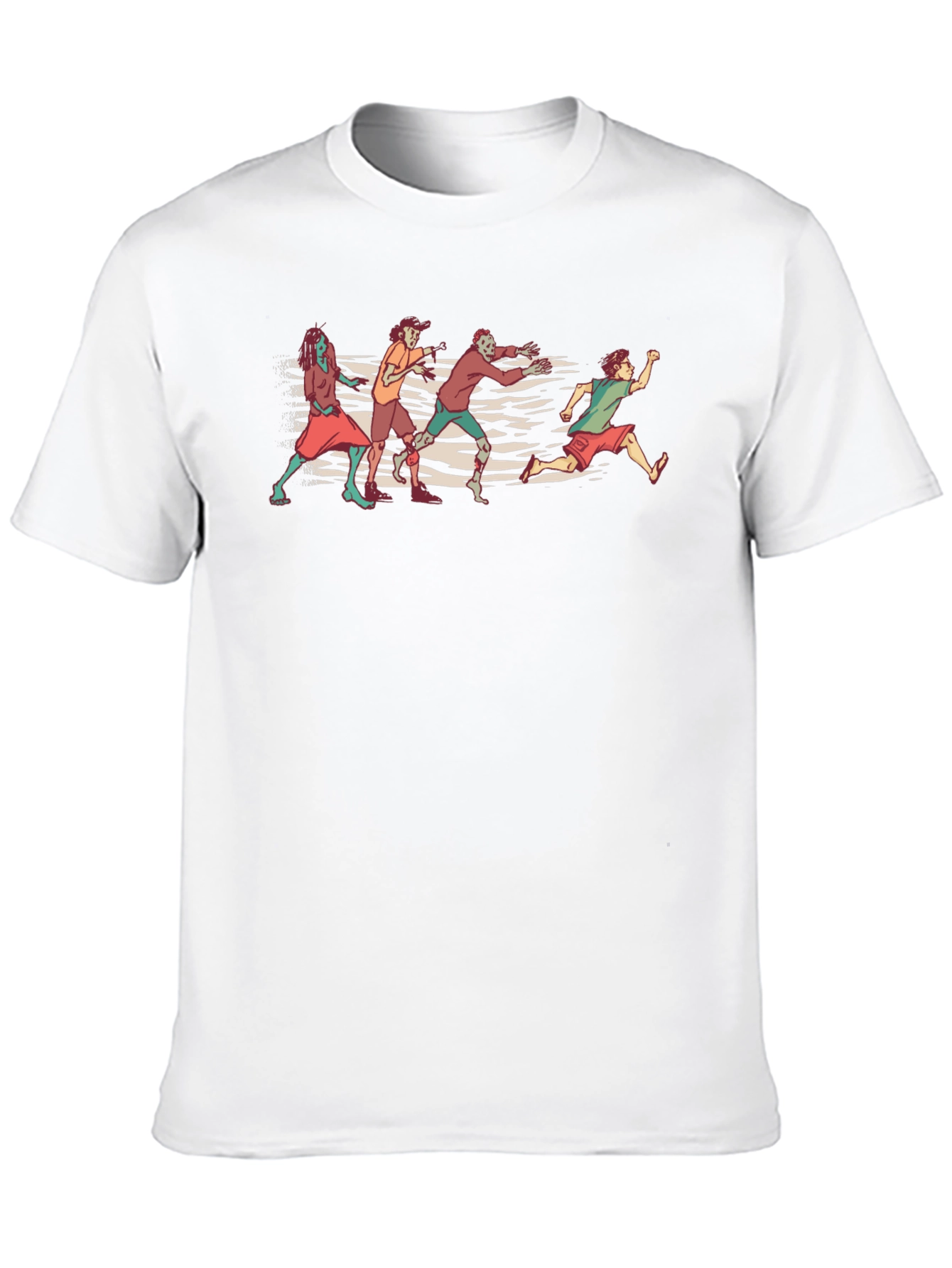 Zombie Chase Graphic Tee