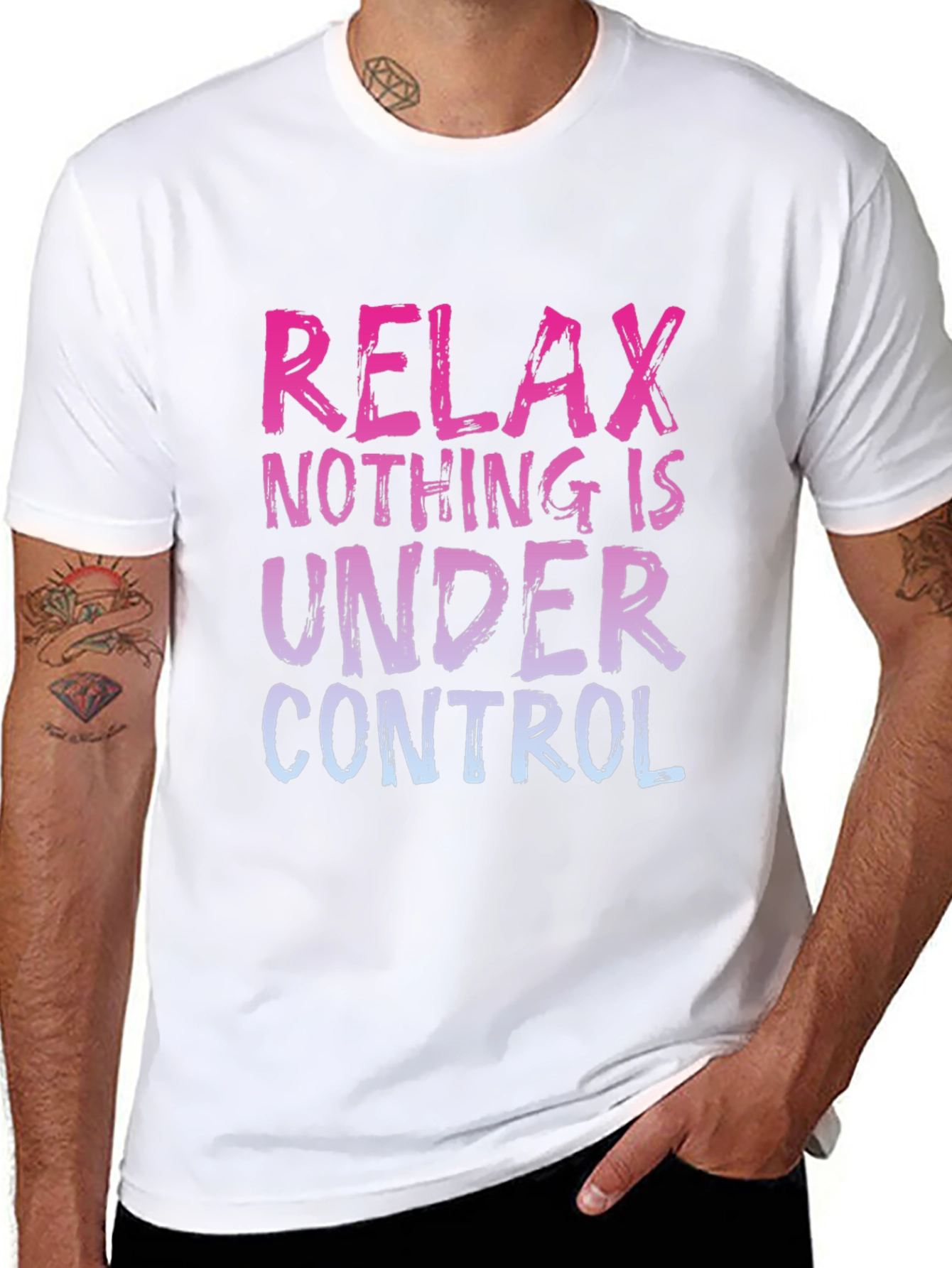 Relax Nothing Is Under Control Graphic Tee
