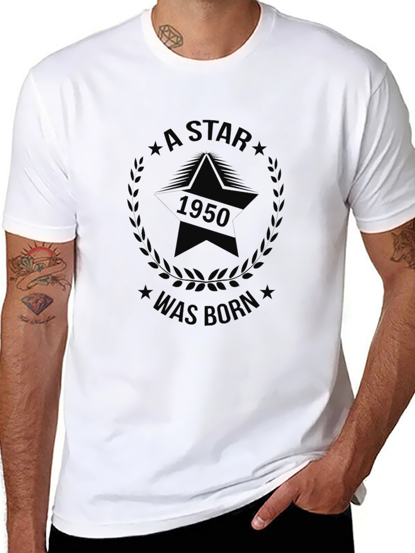 A Star Was Born 1950 Black T-Shirt