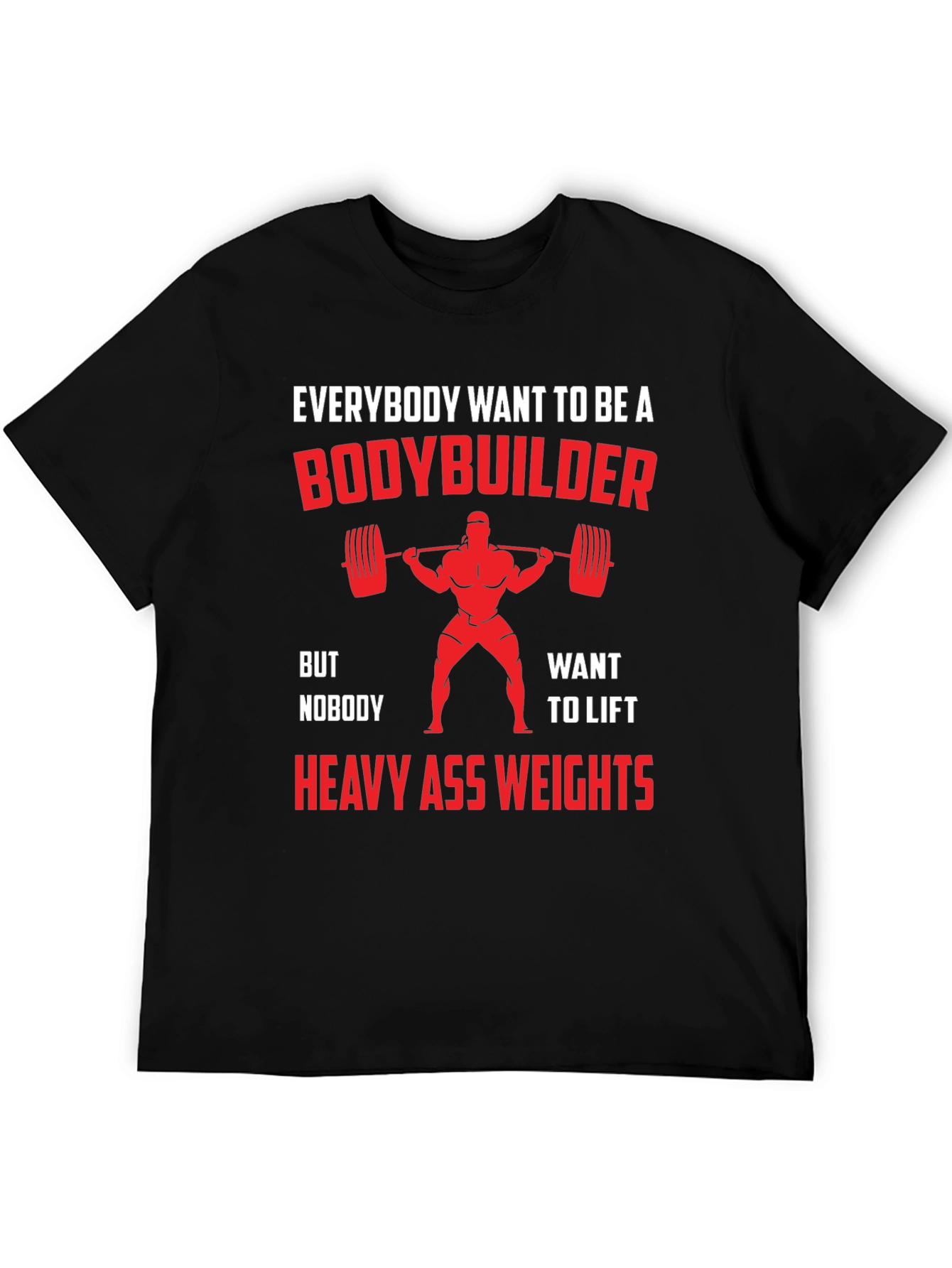 Bodybuilder Motivational Graphic Tee
