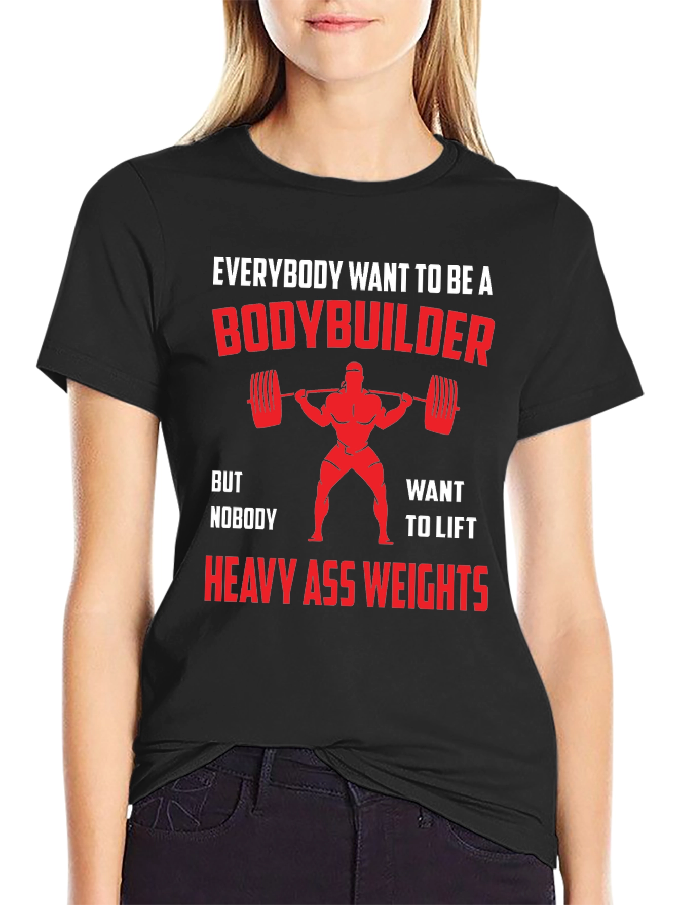 Bodybuilder Motivational Graphic Tee