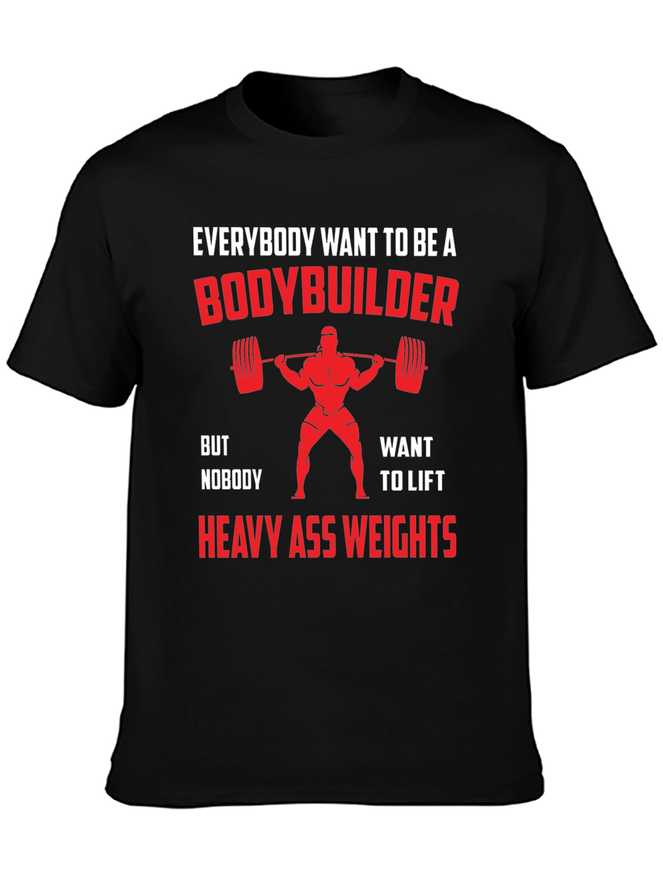 Bodybuilder Motivational Graphic Tee