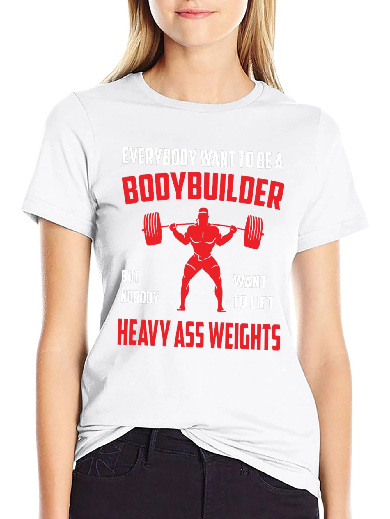 Bodybuilder Motivational Graphic Tee
