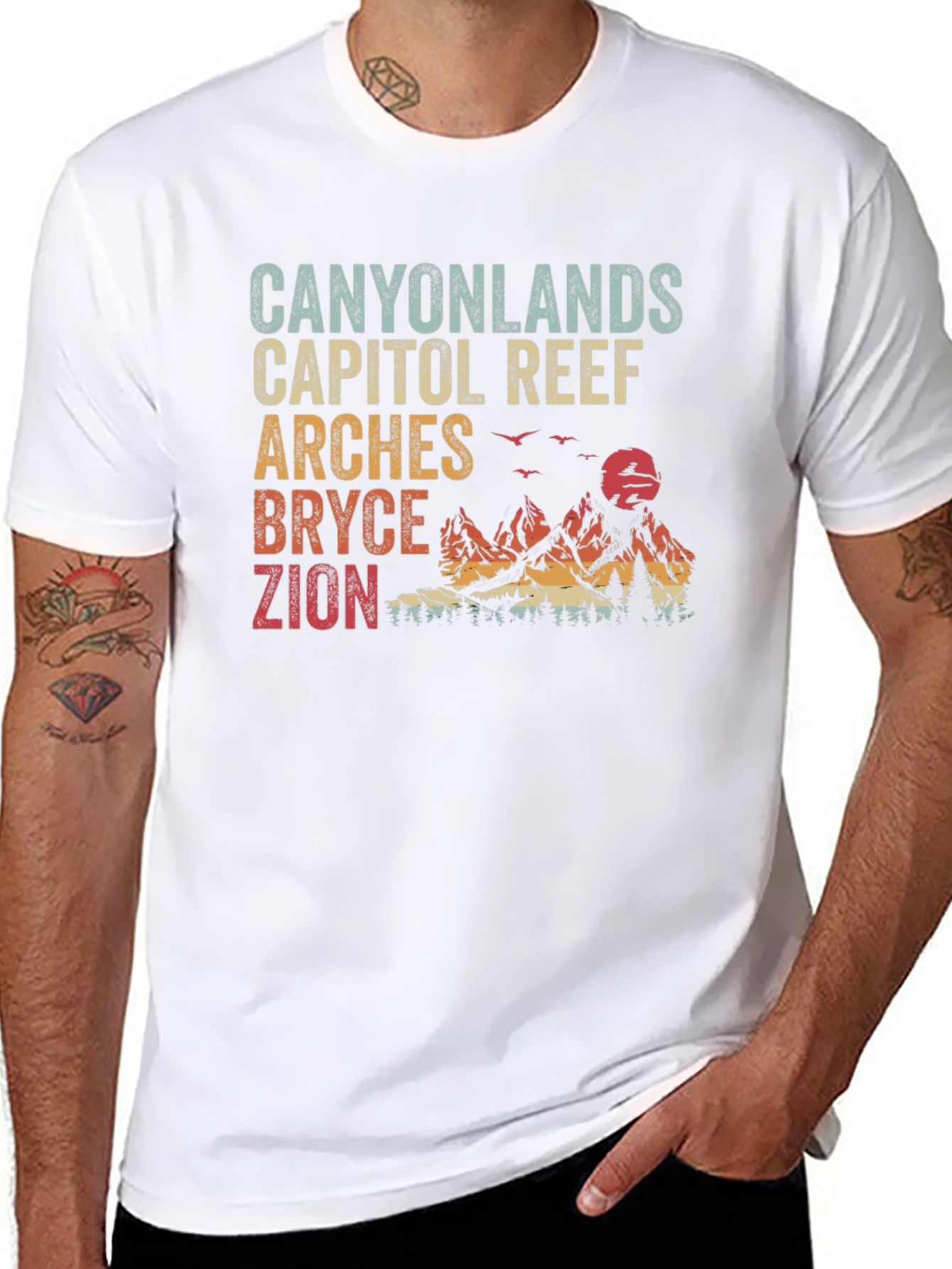 Utah National Parks Graphic Tee