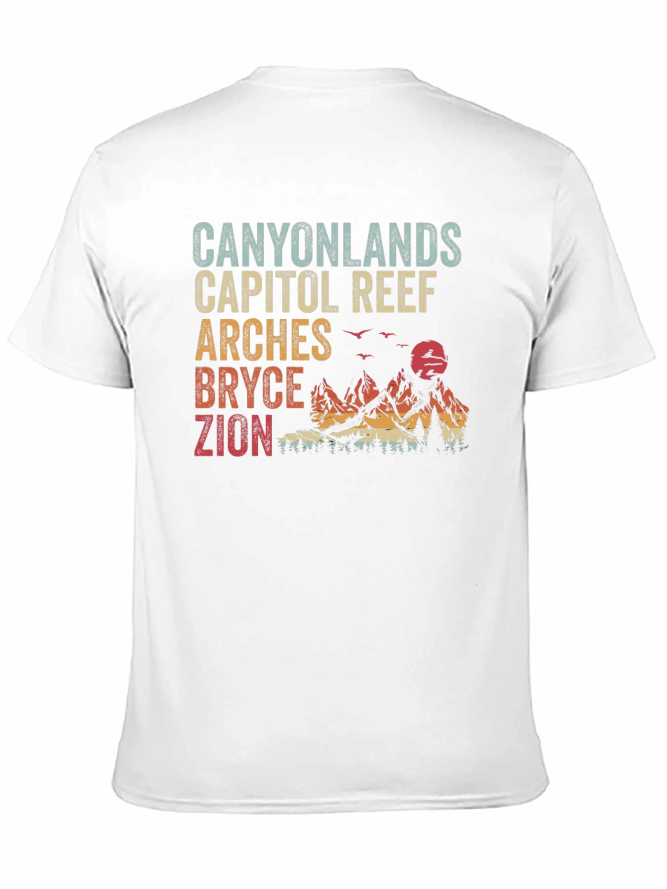 Utah National Parks Graphic Tee