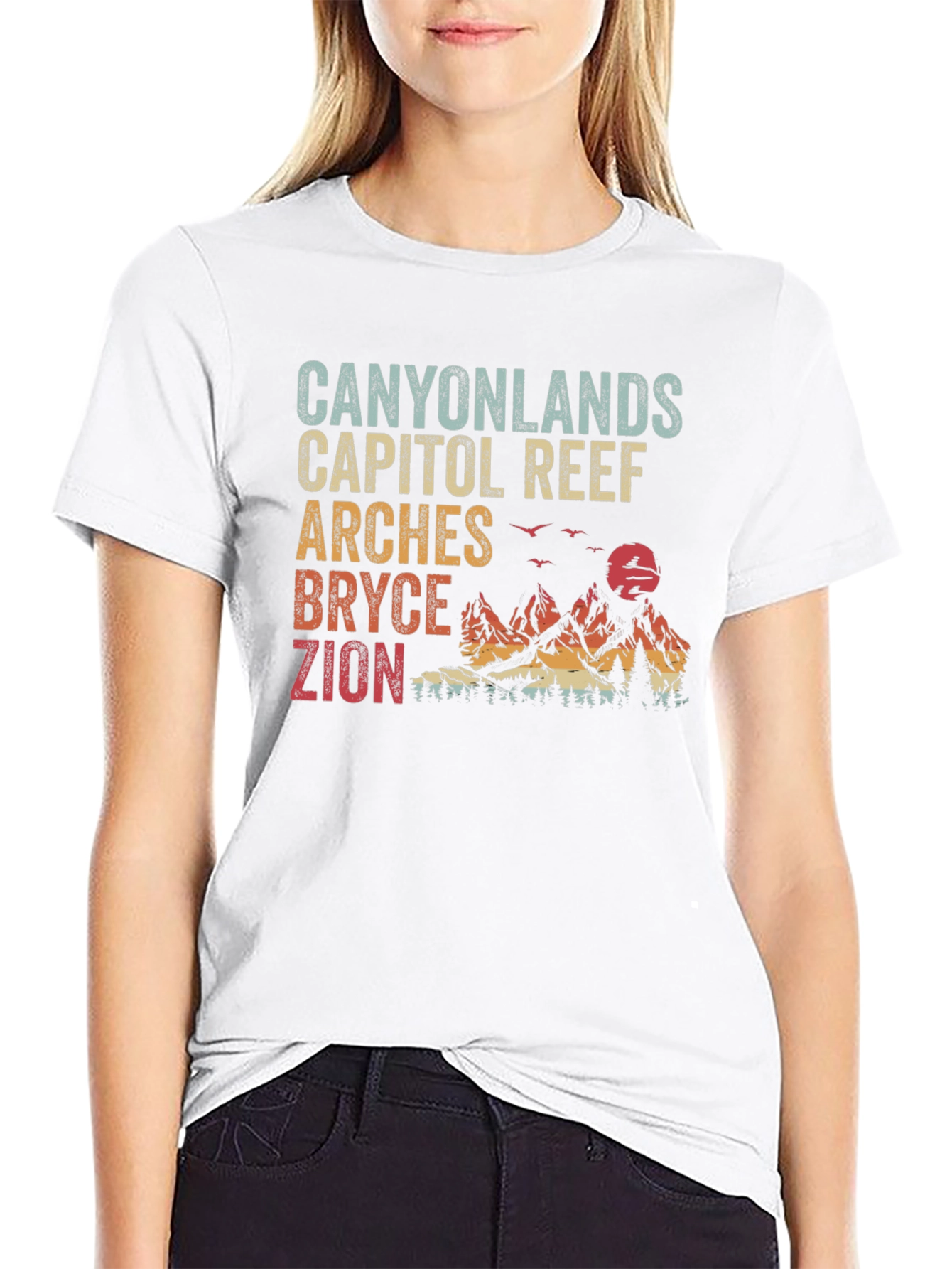Utah National Parks Graphic Tee