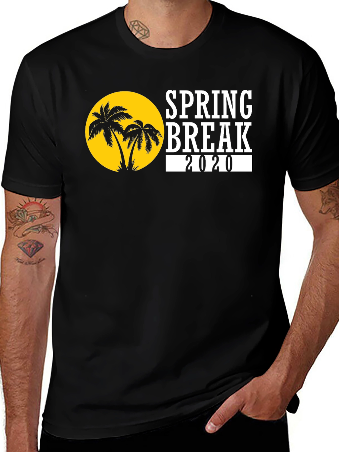 Spring Break 2020 Palm Tree T-Shirt