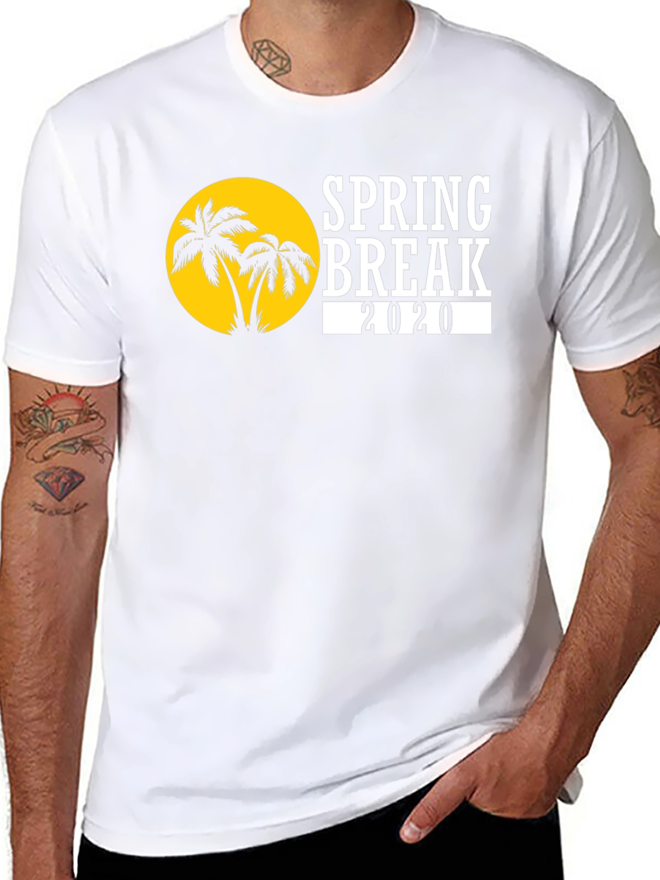 Spring Break 2020 Palm Tree T-Shirt