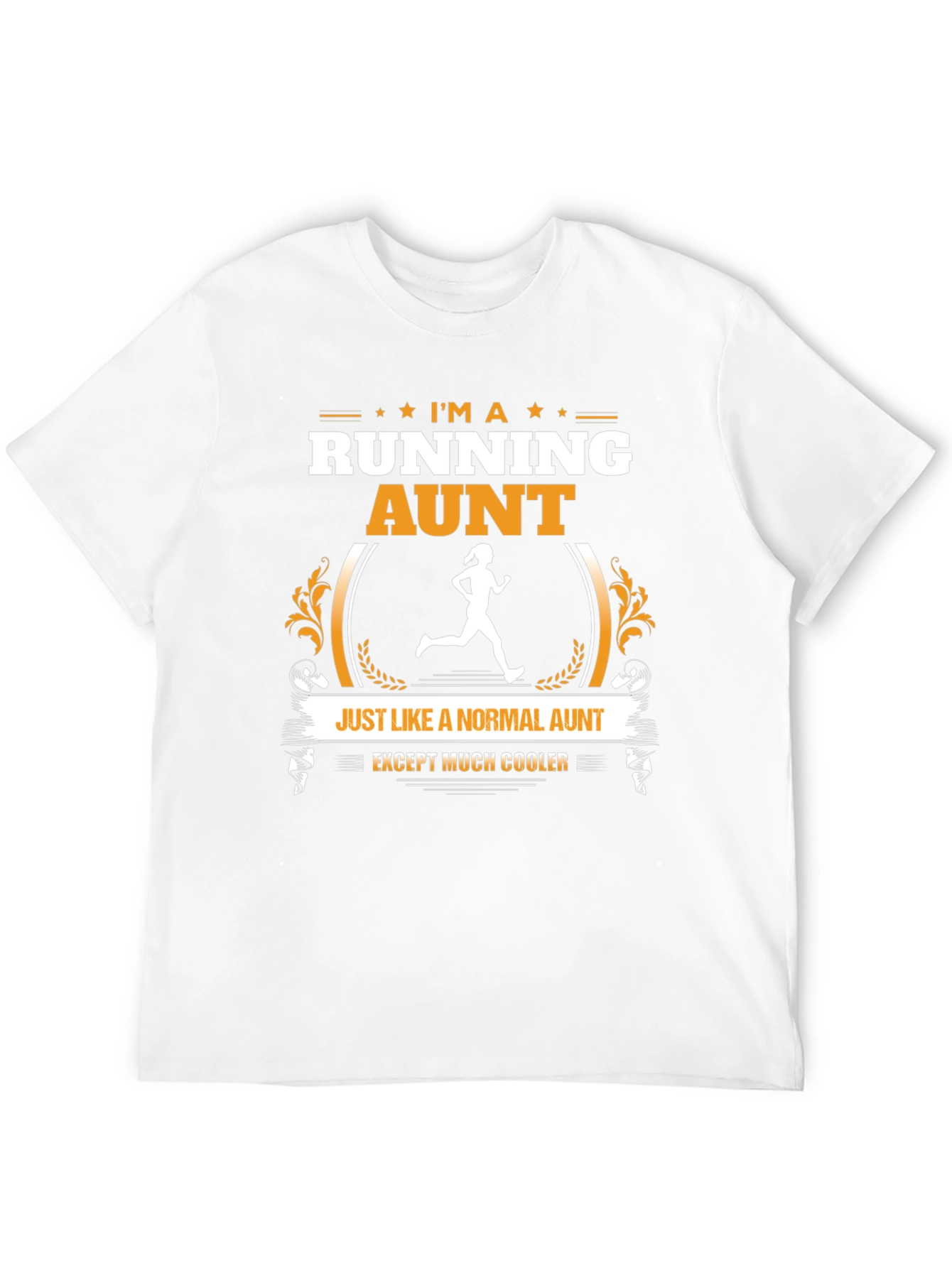 Running Aunt T-Shirt: Cool Aunt Graphic Tee