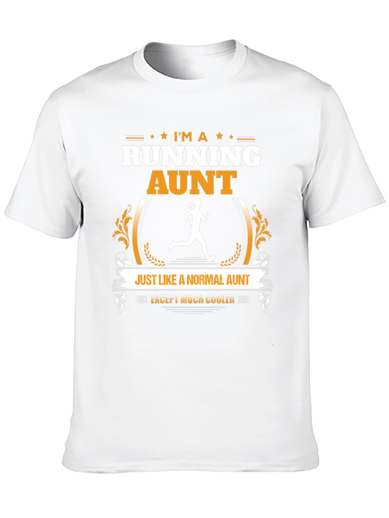 Running Aunt T-Shirt: Cool Aunt Graphic Tee