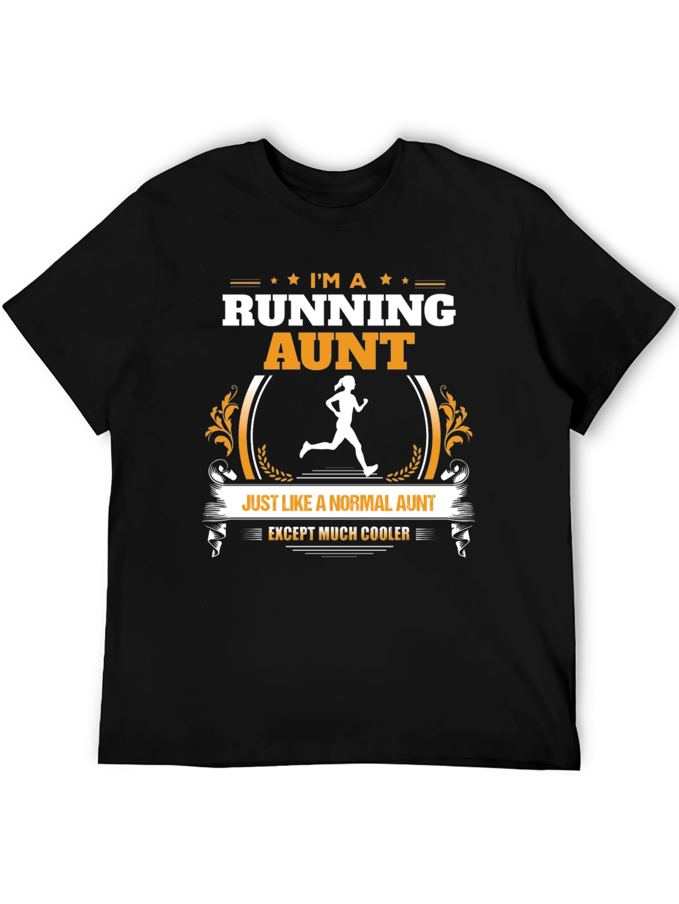 Running Aunt T-Shirt: Cool Aunt Graphic Tee