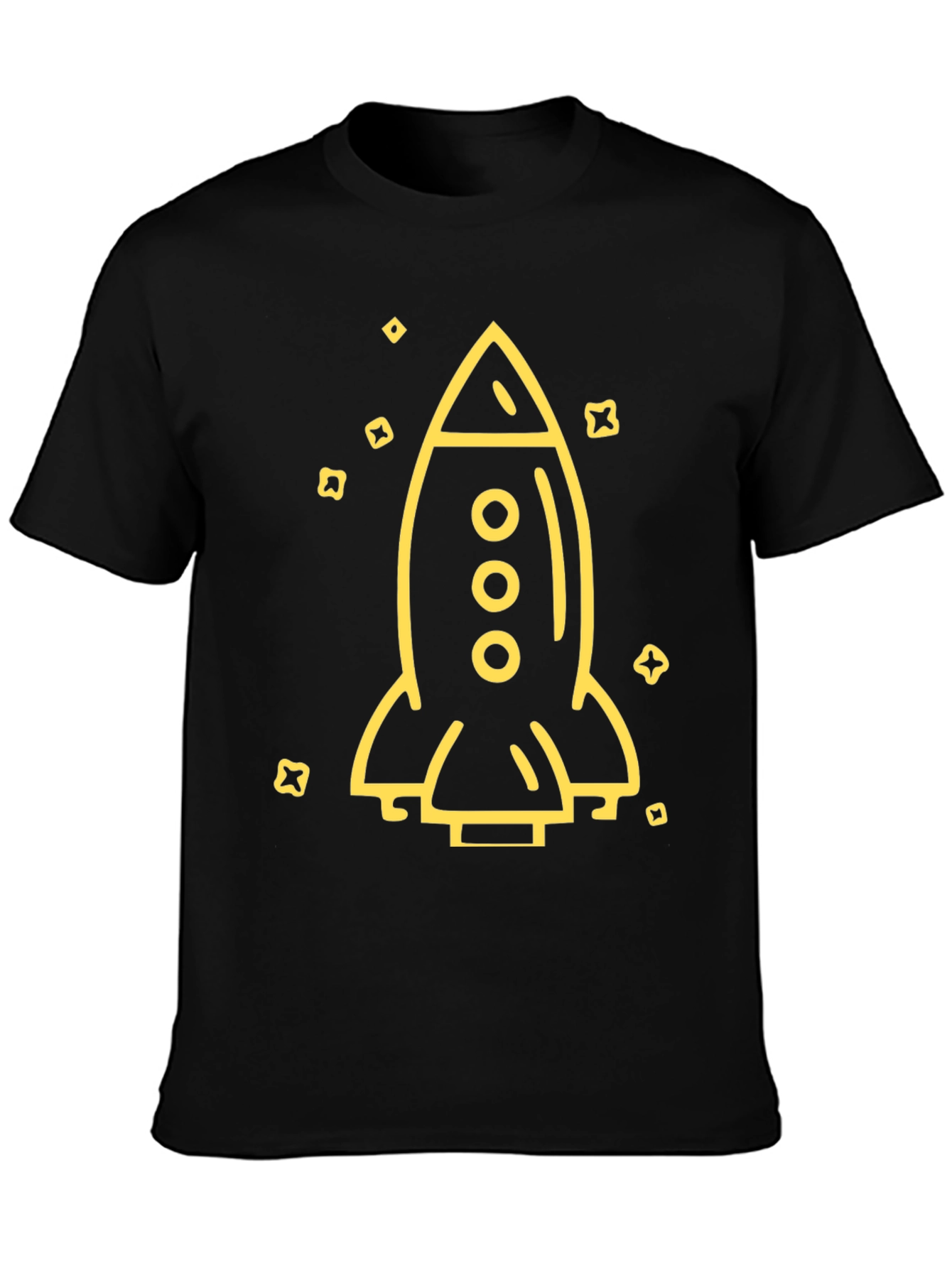 Rocket Graphic T-Shirt - Space Exploration