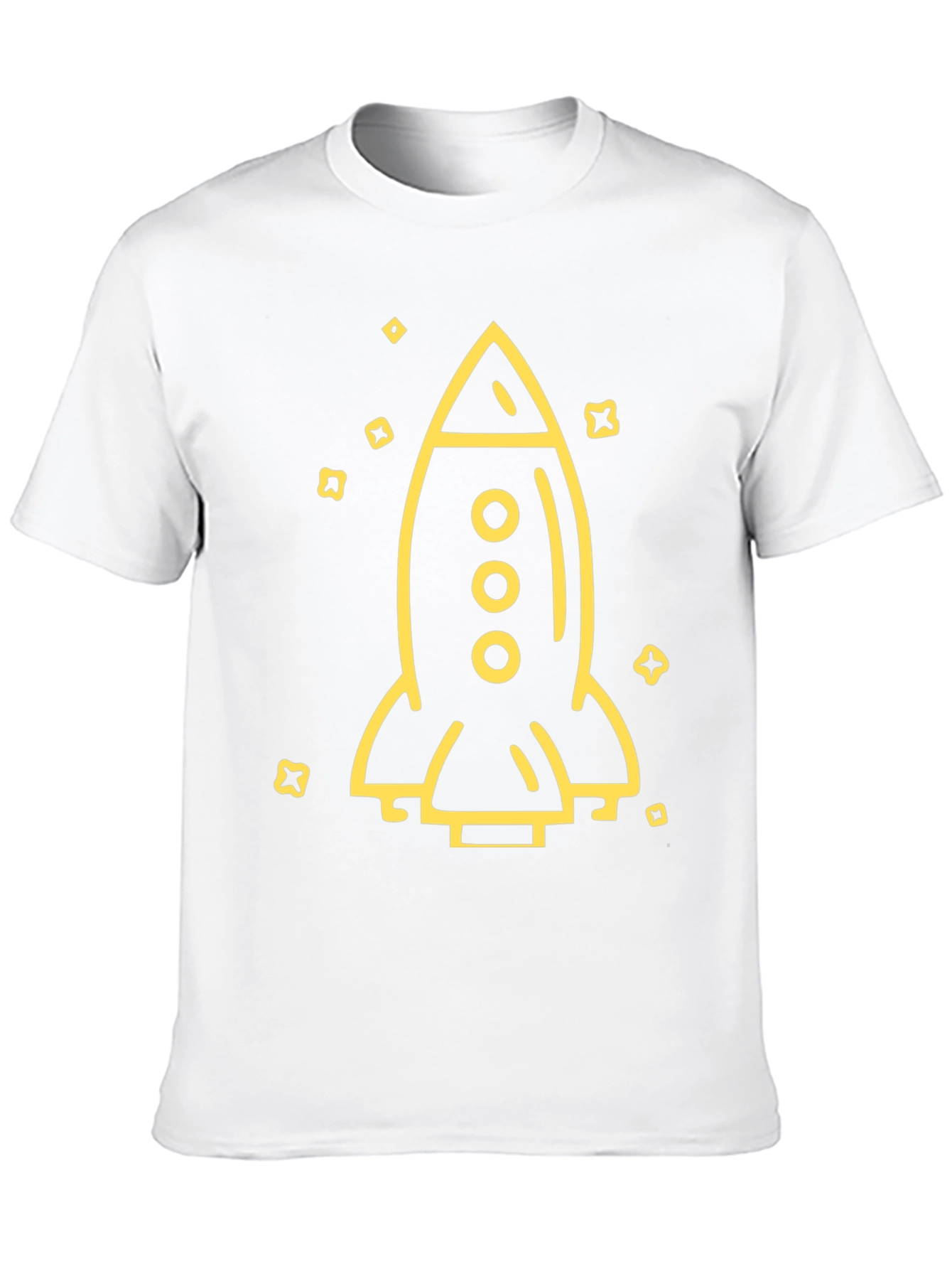 Rocket Graphic T-Shirt - Space Exploration