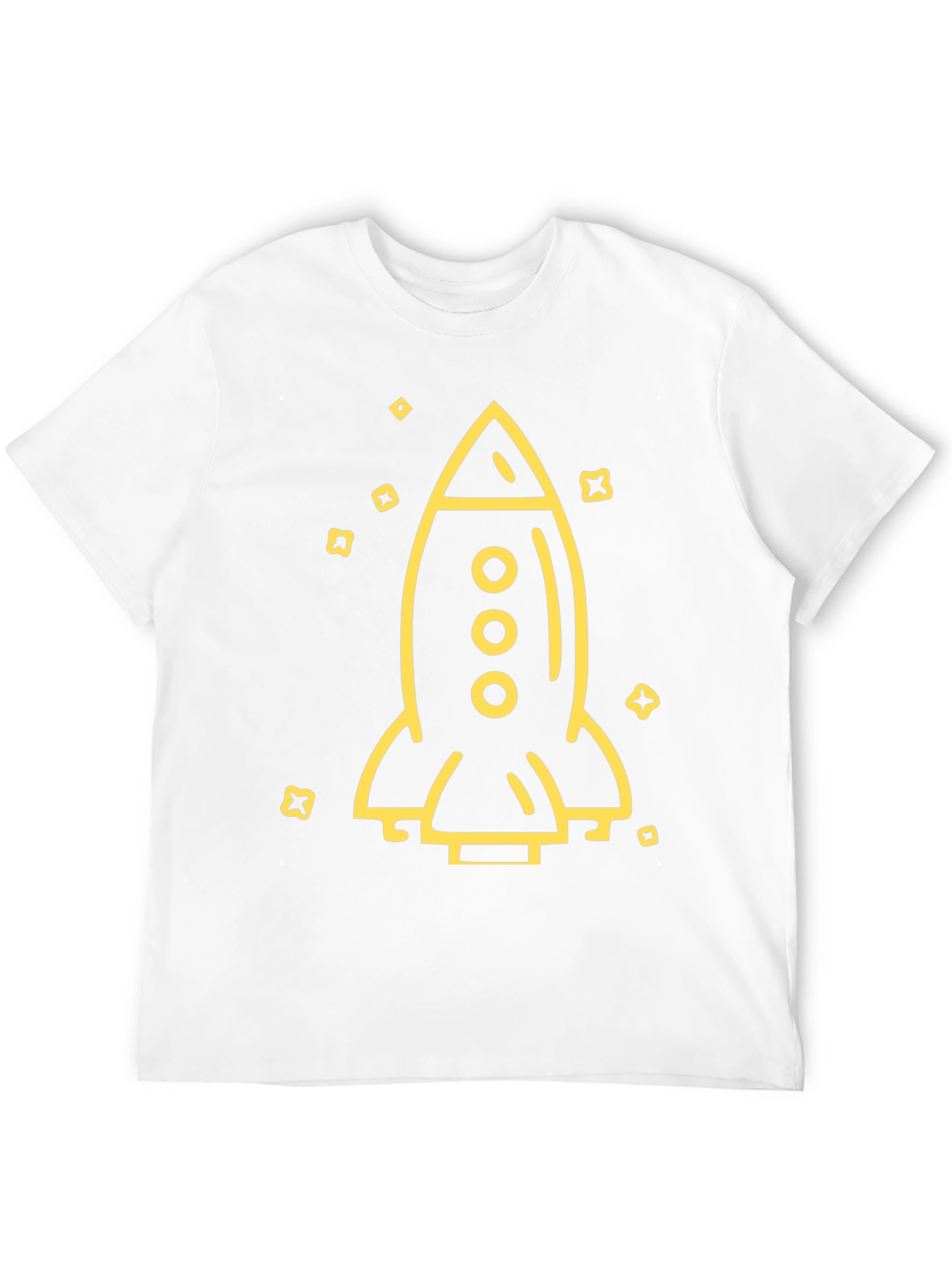 Rocket Graphic T-Shirt - Space Exploration