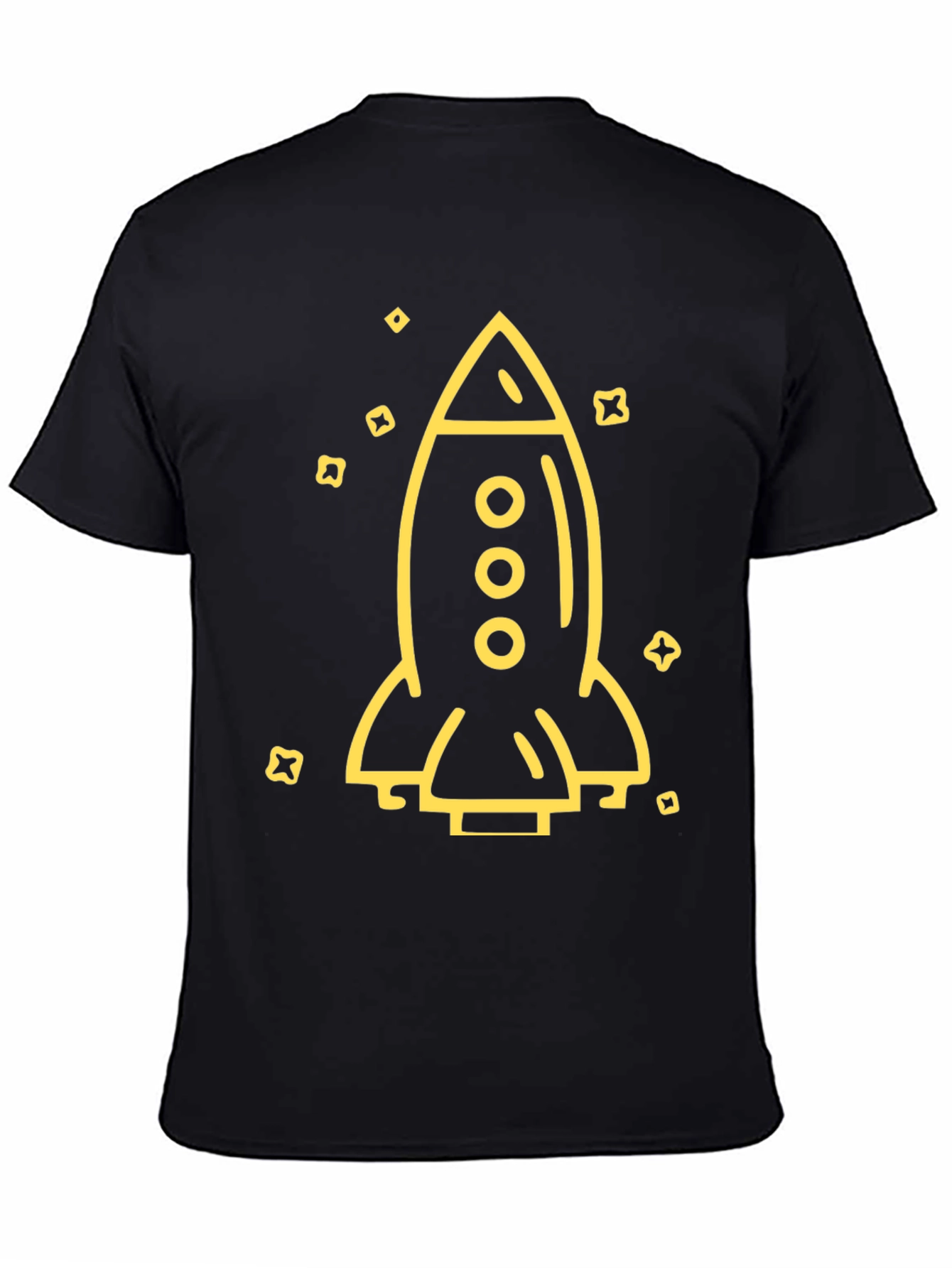 Rocket Graphic T-Shirt - Space Exploration