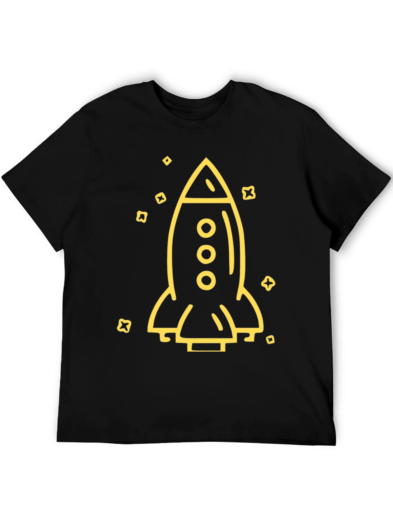 Rocket Graphic T-Shirt - Space Exploration